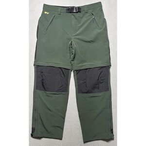 Rocky S2V Dead Reckoning Trek Convertible Pants Mens Sz Large 36x31 Green Hiking